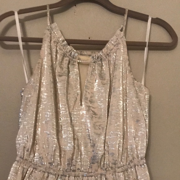 BCBGeneration Silver and White Dress - Picture 2 of 7